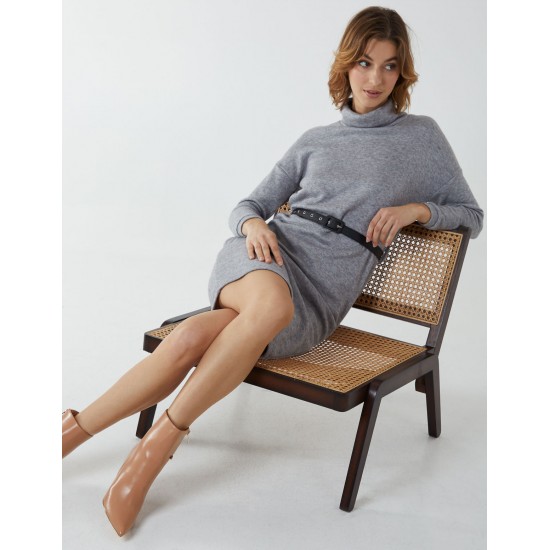 Knitted Belt Dress