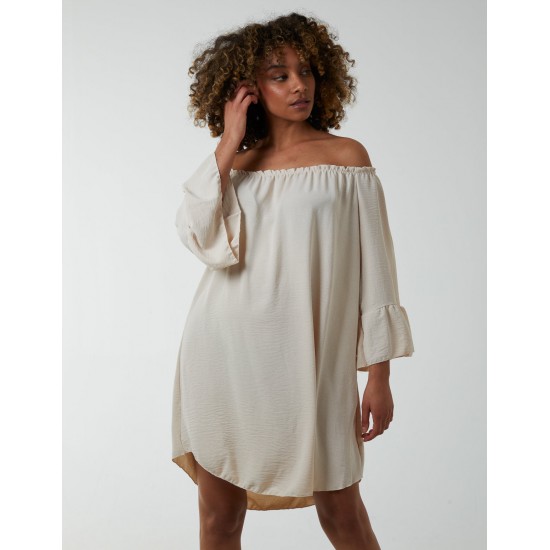 Bardot A Line Tunic Dress