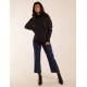 Oversized Roll Neck Batwing Jumper