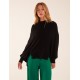 Batwing High Neck Jumper