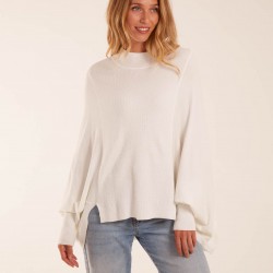 Batwing High Neck Jumper