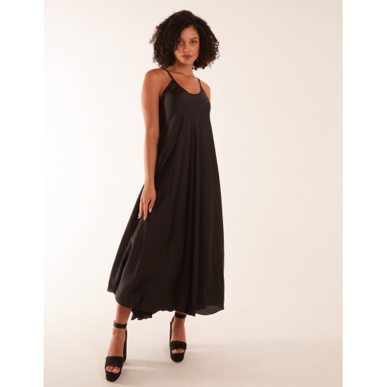 Satin Cami Maxi Dress