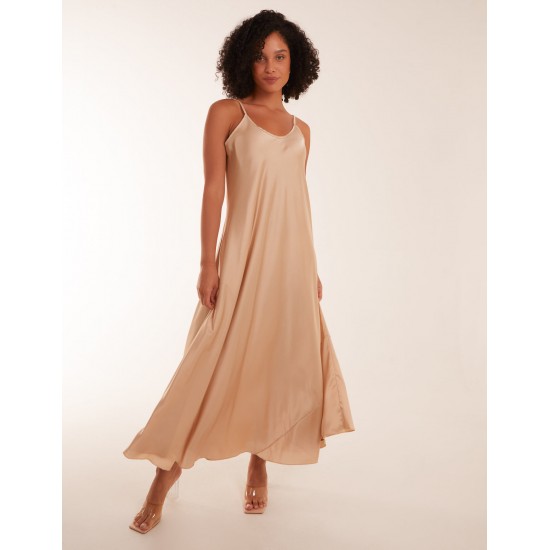 Satin Cami Maxi Dress