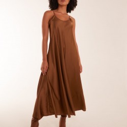 Satin Cami Maxi Dress