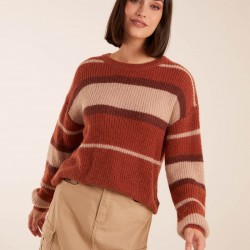 Striped Print Jumper