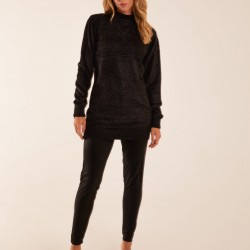 High Neck Long Jumper