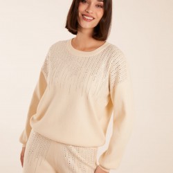 Diamante Knitted Jumper