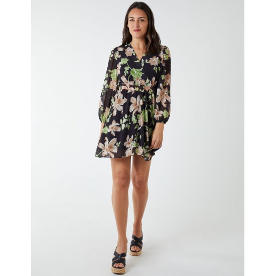 Floral Georgette Dress