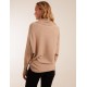 Oversized Roll Neck Batwing Jumper